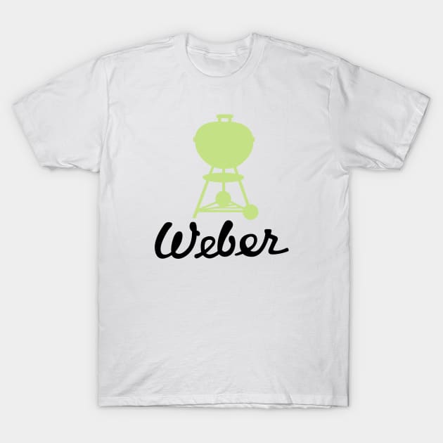 Grill Giants Weber Classic Vintage Lime Kettle T-Shirt by Grill Giants